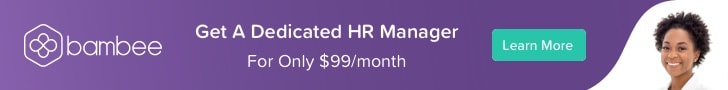 Get a Dedicated HR Manager today