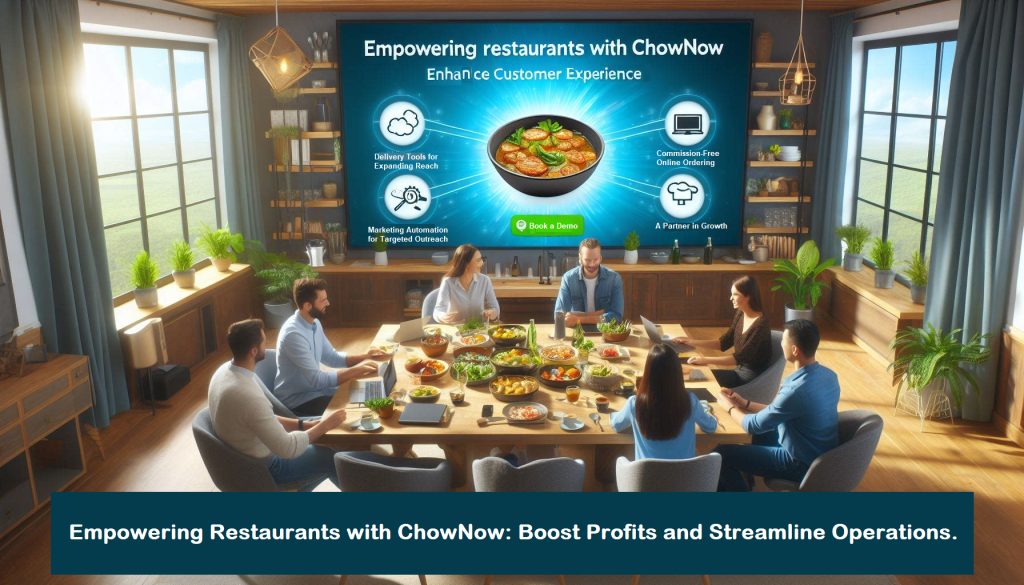 Empowering Restaurants with ChowNow Boost Profits and Streamline Operations.